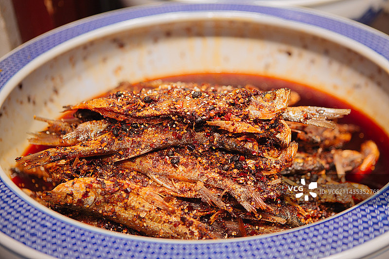 辣子鱼咸鱼图片素材