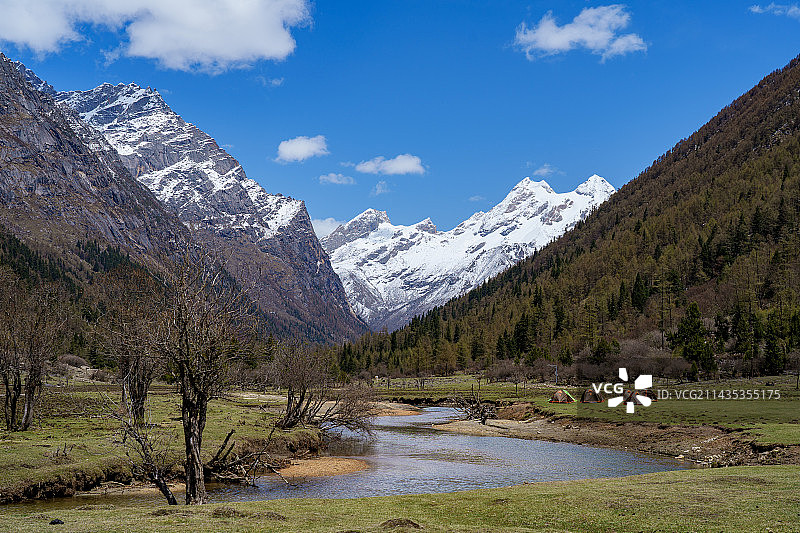 四姑娘山图片素材