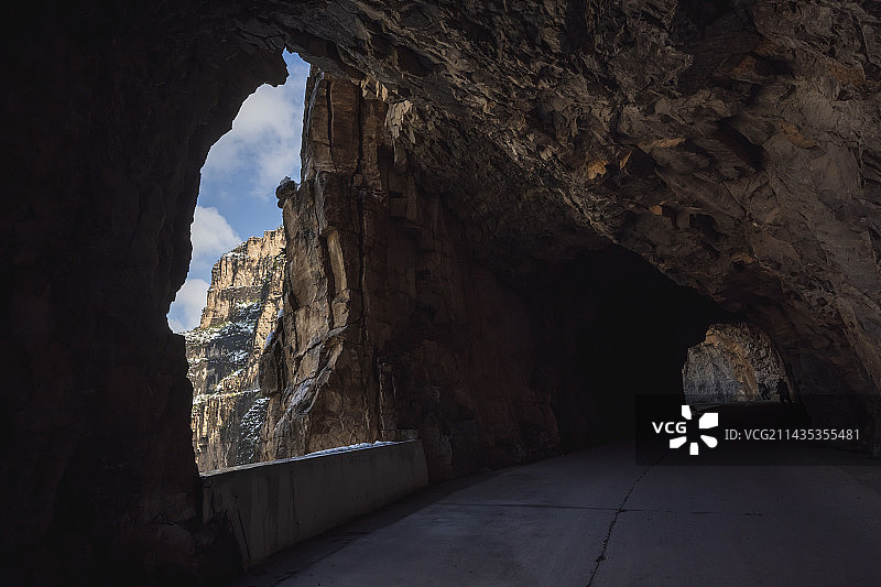 平顺县虹梯关挂壁公路图片素材