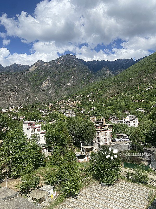 丹巴中路藏寨图片素材