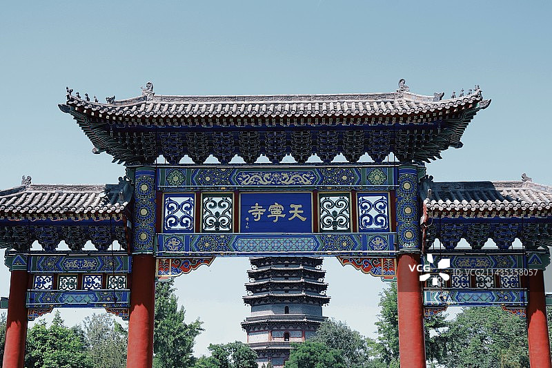 天宁寺图片素材