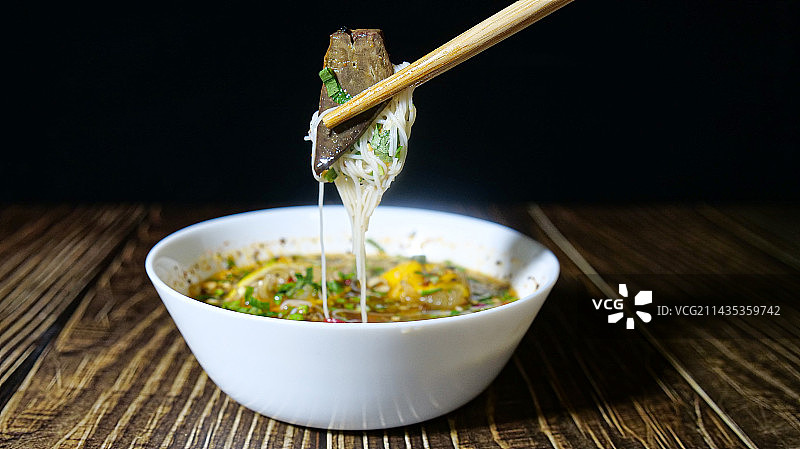 傣味撒撇（云南凉米线）图片素材