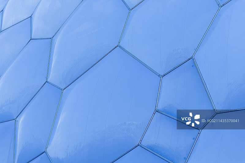 水立方局部图片素材