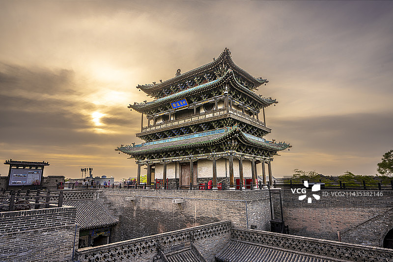 平遥古城图片素材