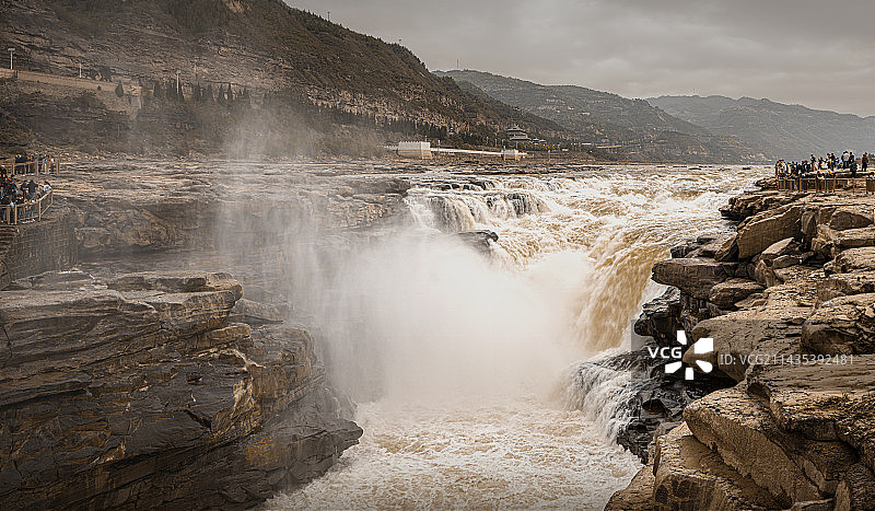 黄河壶口瀑布图片素材