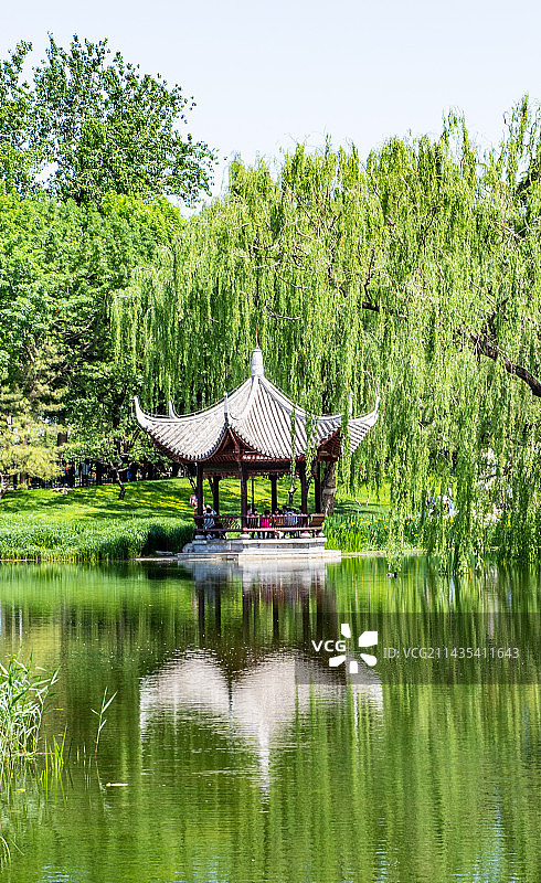 陶然亭公园的名亭图片素材