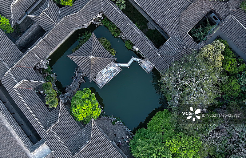 航拍视角下的图片素材