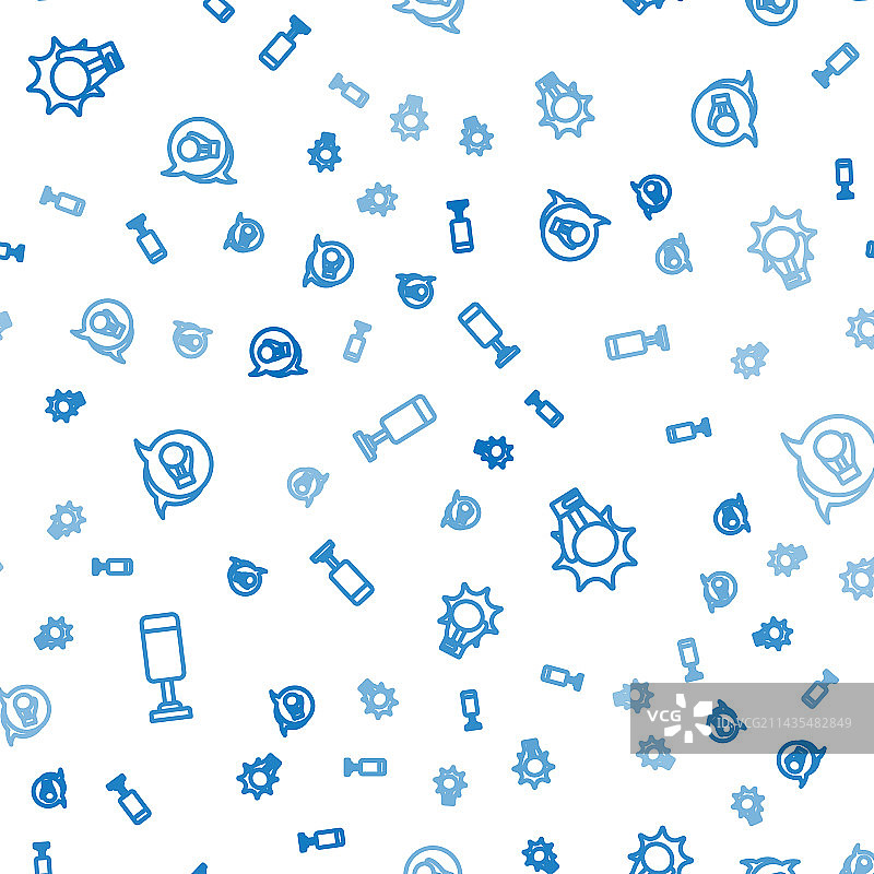 拳击沙袋、拳击手套线条素材图片素材