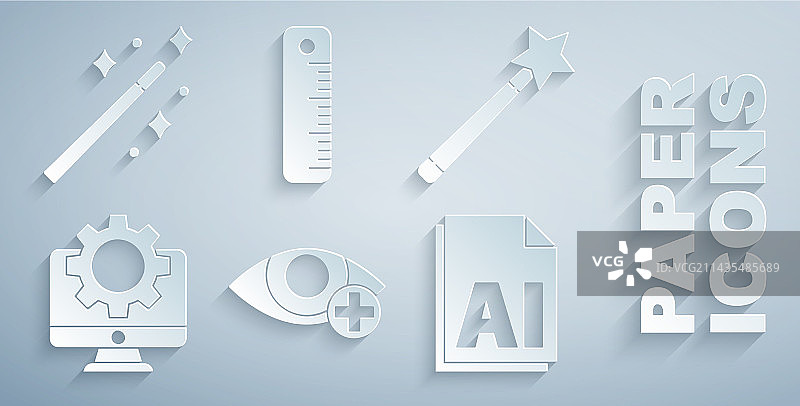 红色眼睛特效魔杖电脑显示器图片素材