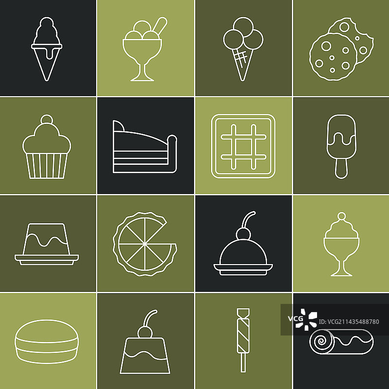 巧克力卷冰淇淋碗banner图片素材