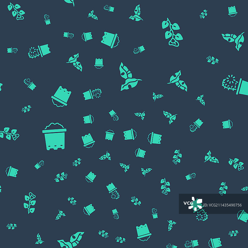 带有土壤的热带树叶常春藤枝盆栽素材图片素材