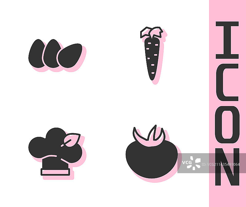 含番茄鸡肉鸡蛋的纯素饮食图片素材