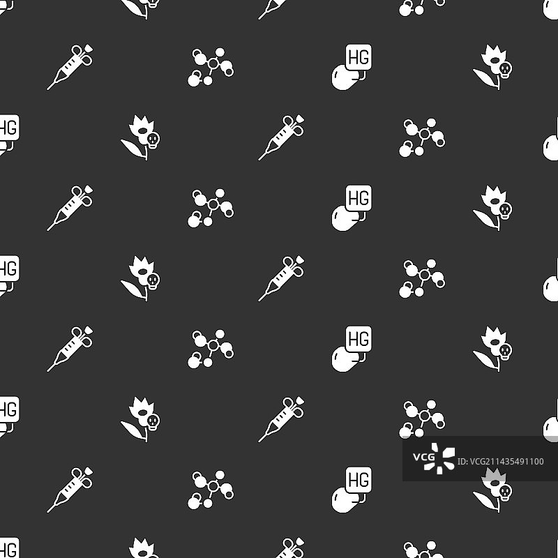 水银毒药鲜花注射器素材图片素材