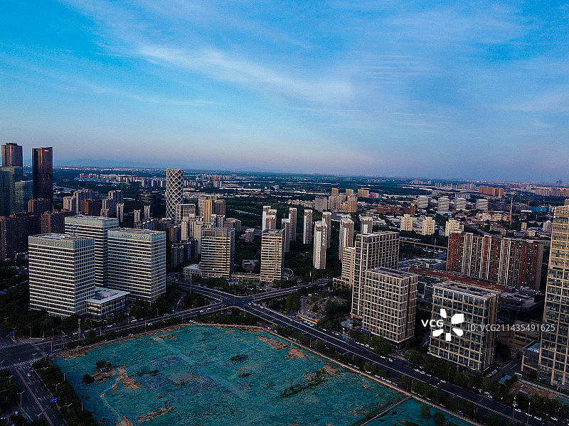 北京 地标 望京soho 望京 西门子大厦 朝阳区图片素材