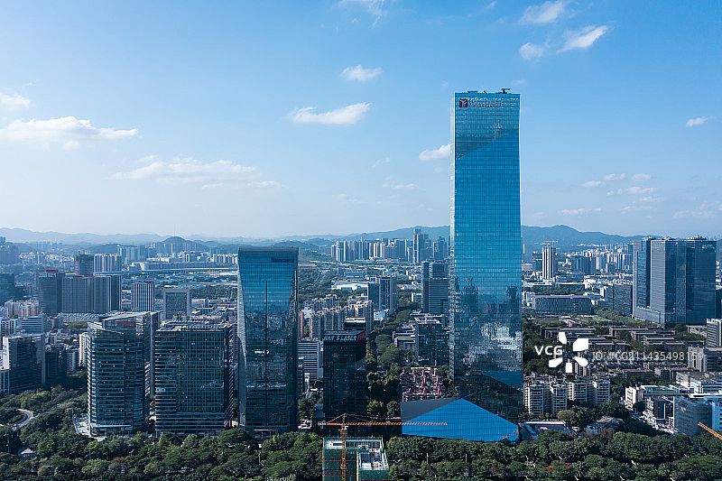 深圳南山科技园与汉京大厦图片素材