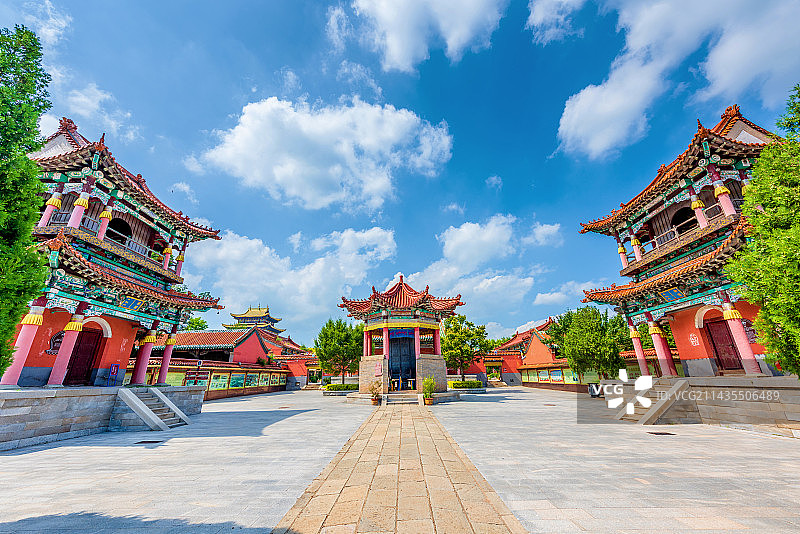 中国辽宁阜新瑞应寺风光图片素材