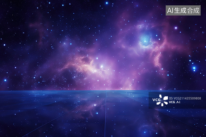 【AI数字艺术】星云图片素材