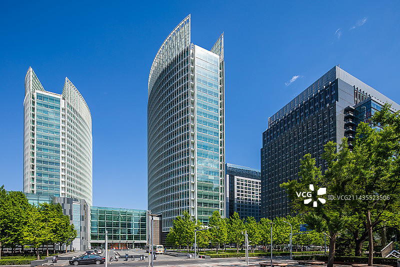 北京金融街风光图片素材