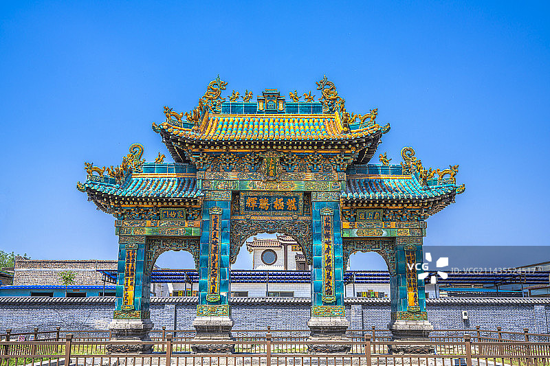 太和岩牌楼图片素材