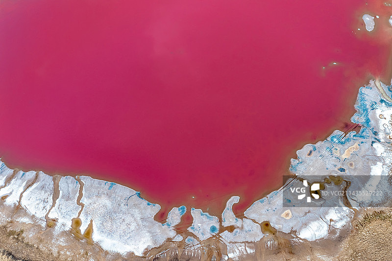 巴丹吉林沙漠 达格图红海子图片素材