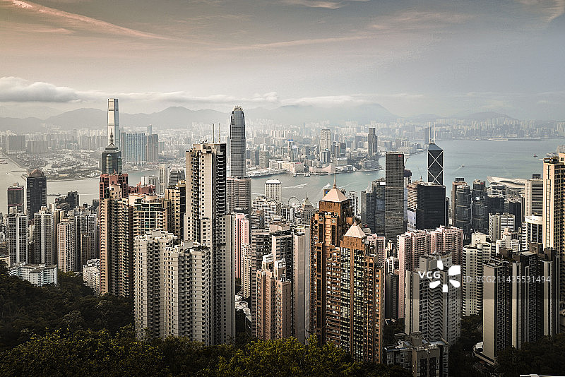 香港岛图片素材