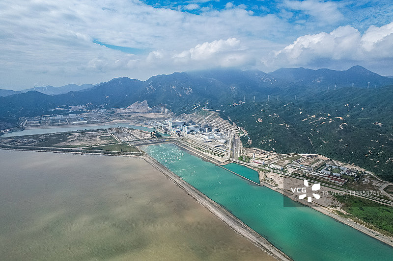 江门台山核电站图片素材