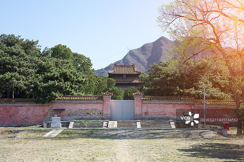 北京十三陵之景陵图片素材