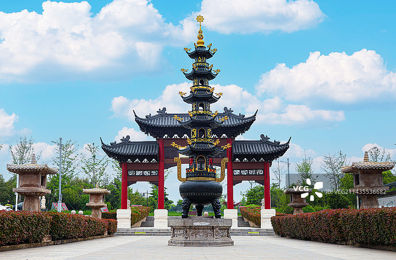 镇国寺图片素材