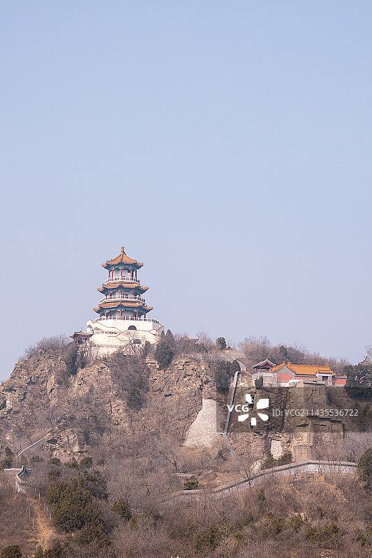 石景山金阁寺图片素材
