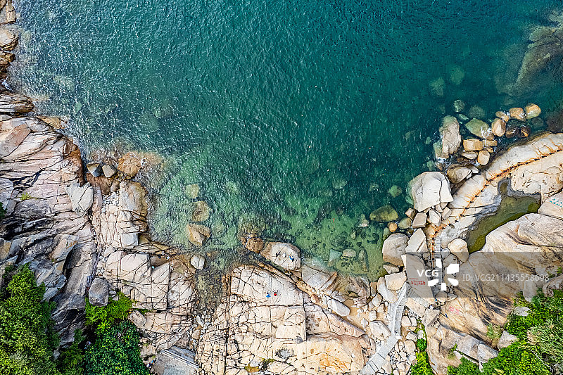 珠海万山群岛桂山岛航拍图片素材