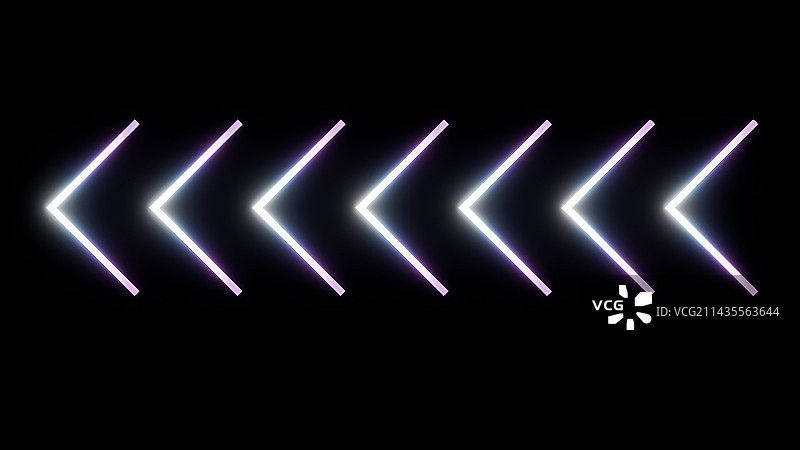 黑色背景下发光的特写镜头图片素材