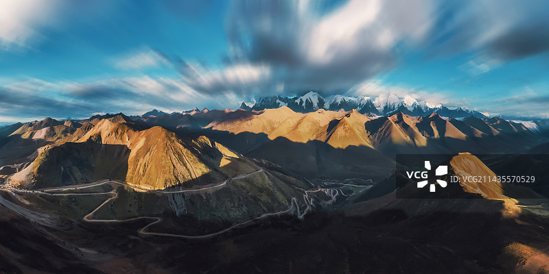 美丽的川西高原图片素材