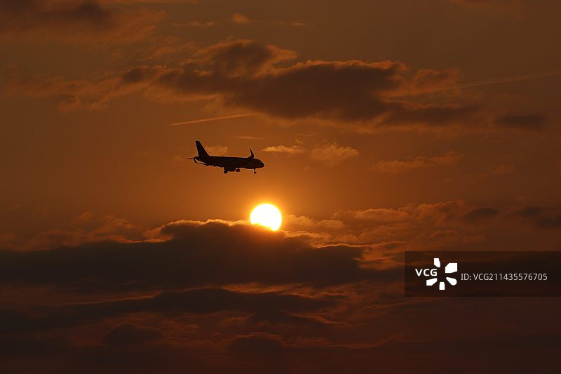 追一场西湾红树林的日落图片素材
