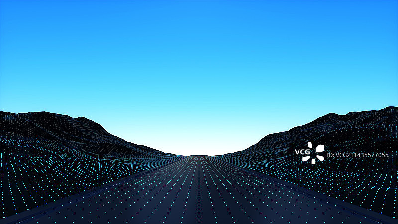 3D抽象公路图片素材