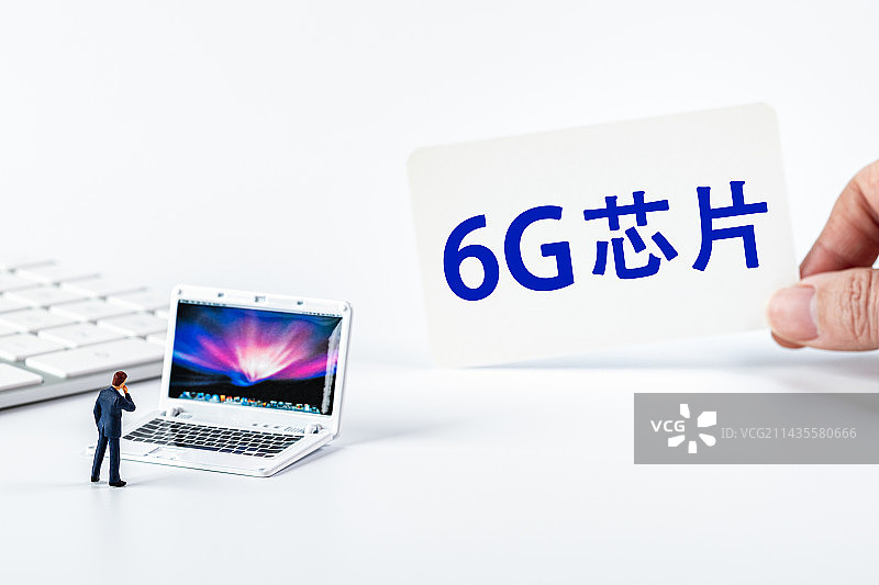 6G芯片创意微缩图片素材