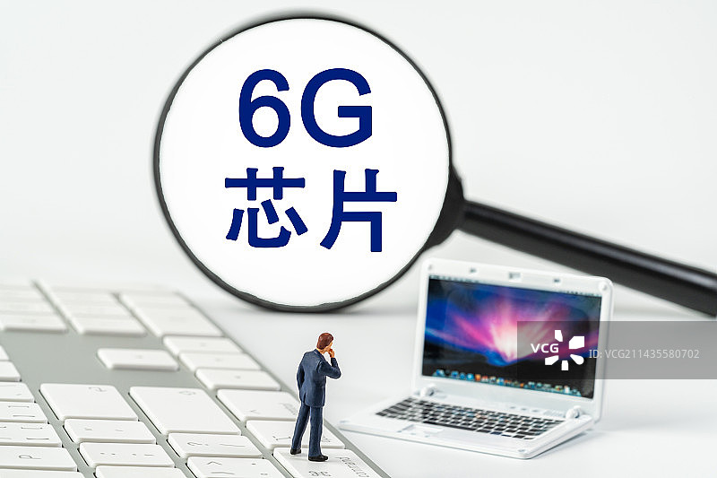 6G芯片创意微缩图片素材