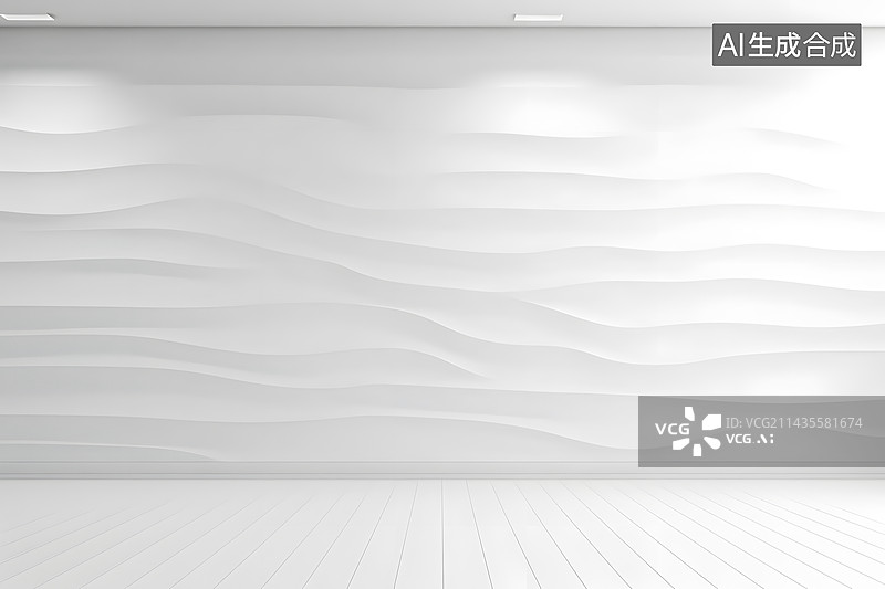 【AI数字艺术】白色的墙壁纹理用于3d材质渲染背景图片素材