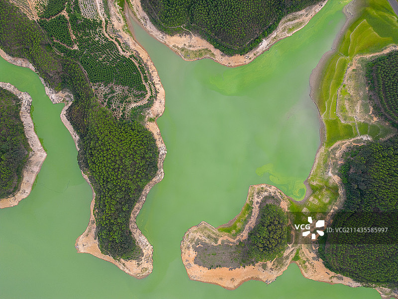 湖后水库图片素材