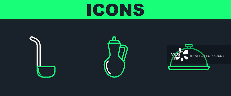 带有食物托盘的厨房图片素材