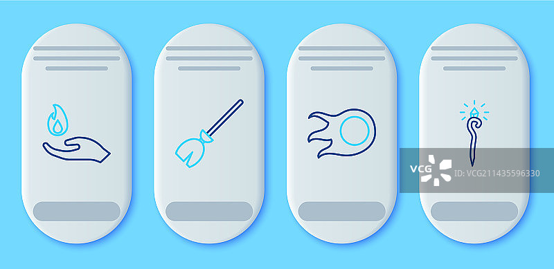 女巫扫帚、火球手图片素材