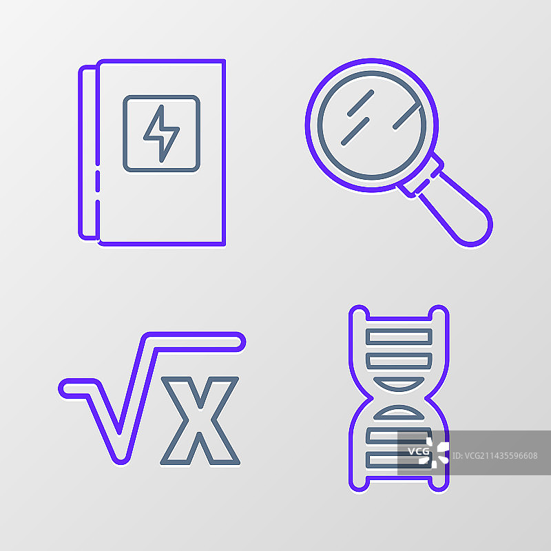 DNA符号X字形平方根合集图片素材