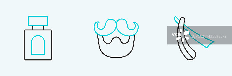 剃须刀理发banner图片素材