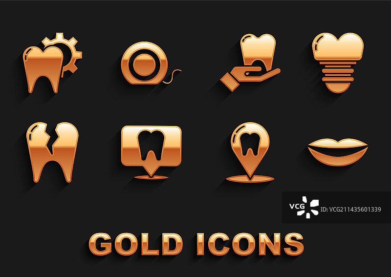 牙科诊所位置种植牙微笑嘴唇图片素材