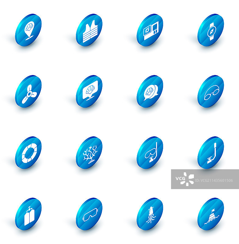 救生衣运动相机指南针船图片素材