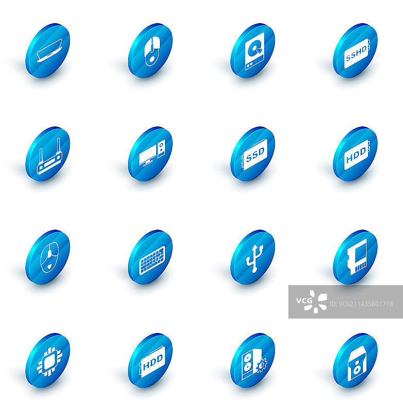 电脑鼠标硬盘驱动器SSHD卡图片素材