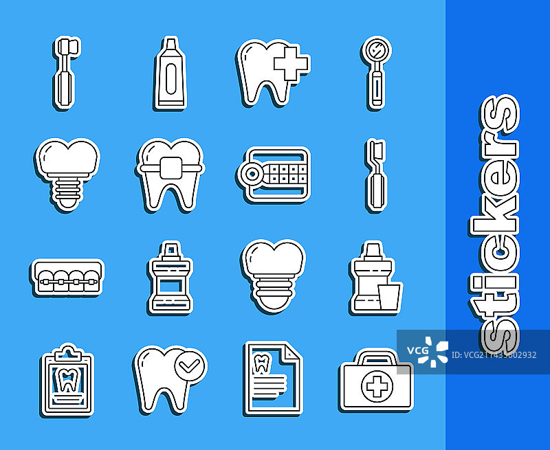急救箱、漱口水、塑料瓶图片素材