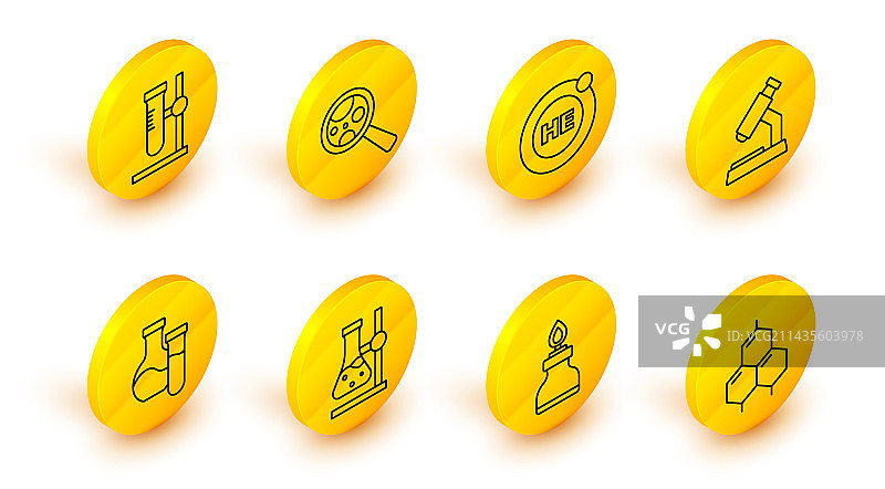 化学式、酒精和酒精喷灯图片素材