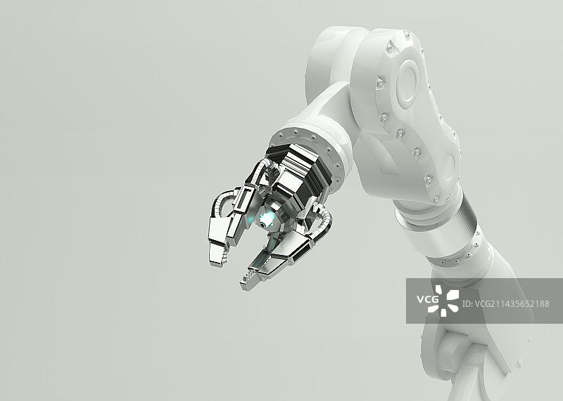 3D渲染机器人手臂图片素材