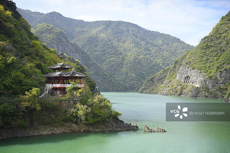 石门水库图片素材