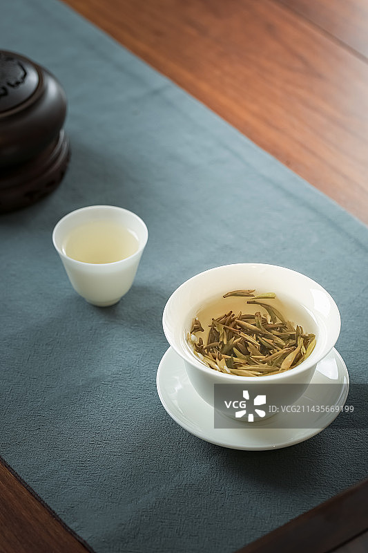 白毫银针茶叶图片素材